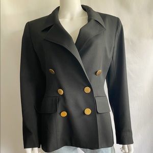 Vintage YSL double breasted blazer
